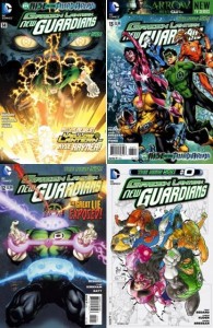 Green Lantern: New Guardians collection (0-15 series)