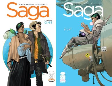Saga #1-8 (2012)