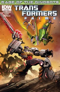 Transformers: Prime Rage of the Dinobots #4