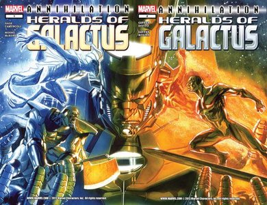 Annihilation: Heralds of Galactus (1-2 series) Complete