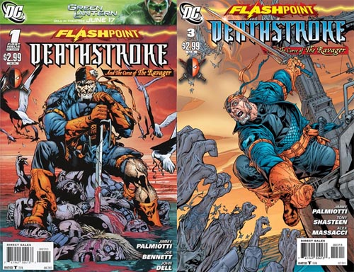 Flashpoint: Deathstroke and the Curse of the Ravager (1-3 series) Complete