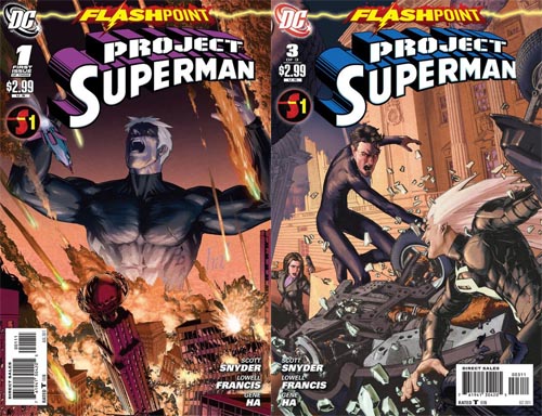 Flashpoint: Project Superman (1-3 series) Complete