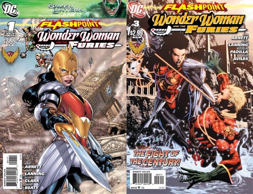 Flashpoint: Wonder Woman and the Furies (1-3 series) Complete