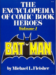 Encyclopedia of Comic Book Heroes (Vol 1) - Batman