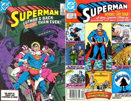 Superman (Volume 1) 401-423 series