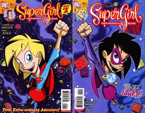 Supergirl: Cosmic Adventures in the 8th Grade (1-5 series) Complete