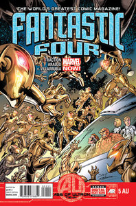Fantastic Four #05 AU (2013)