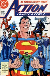 Action Comics (Volume 1) 601-700 series
