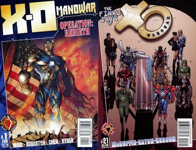 X-O Manowar (Volume 2) (1-21 series)