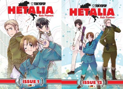 Hetalia - Axis Powers (1-12 series) Complete