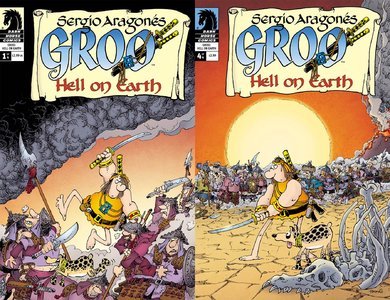 Sergio Aragones' Groo - Hell on Earth (1-4 series) Complete