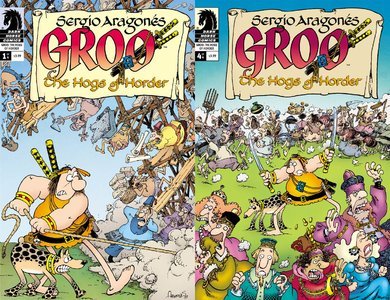 Sergio Aragon?©s' Groo - The Hogs of Horder (1-4 series) Complete