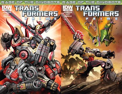 Transformers - Prime Rage of the Dinobots (1-4 series) Complete (2012) HD