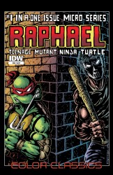 Teenage Mutant Ninja Turtles Color Classics Micro Series - Raphael #1 (2012)