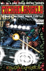Teenage Mutant Ninja Turtles Color Classics Micro Series - Michaelangelo #2 (2012)