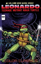 Teenage Mutant Ninja Turtles Color Classics Micro Series - Leonardo #4 (2013)