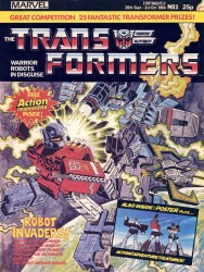 The Transformers UK (1-332 series) Complete