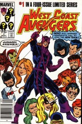 West Coast Avengers (Volume 1) 1-4 series