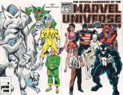 Official Handbook of the Marvel Universe Update '89 #01-08