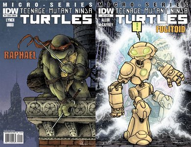 Teenage Mutant Ninja Turtles: Micro Series (1-8 series) complete