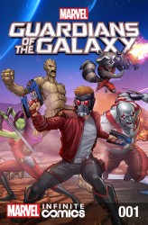 Marvel Universe Guardians of the Galaxy Infinite Comic #01