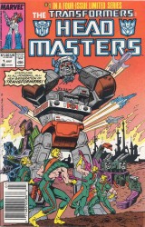 The Transformers - Headmasters #1-4