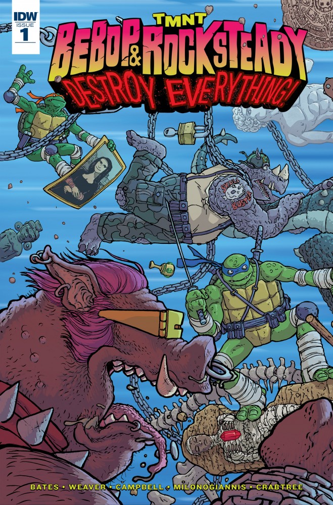 Teenage Mutant Ninja Turtles вЂ“ Bebop and Rocksteady Destroy Everything #1