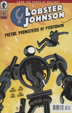 Lobster Johnson - Metal Monsters of Midtown #03