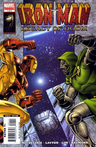 Iron Man - Legacy of Doom (1-4 series) Complete
