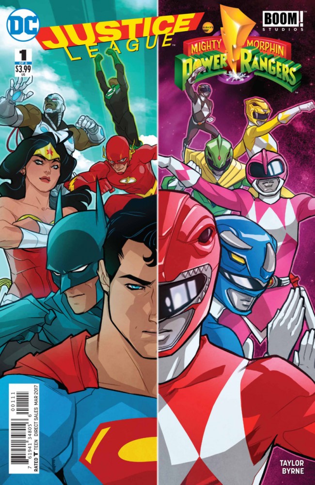 Justice League - Mighty Morphin' Power Rangers #1