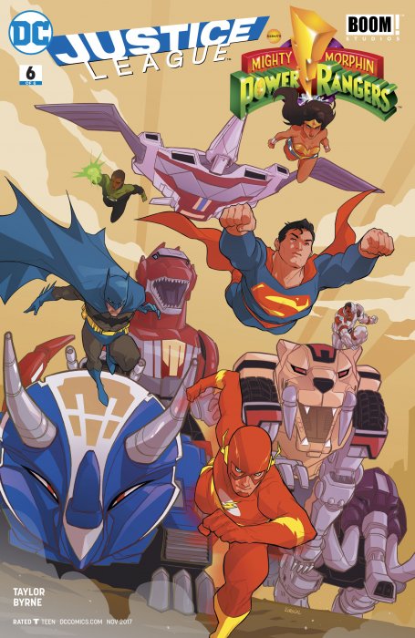 Justice League - Mighty Morphin' Power Rangers #6