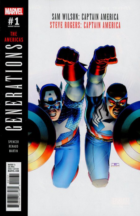 Generations - Sam Wilson Captain America & Steve Rogers Captain America #1