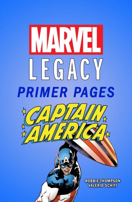 Captain America - Marvel Legacy Primer Pages