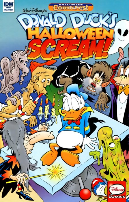 Donald Duck's Halloween Scream #2 - Halloween Comic Fest 2017