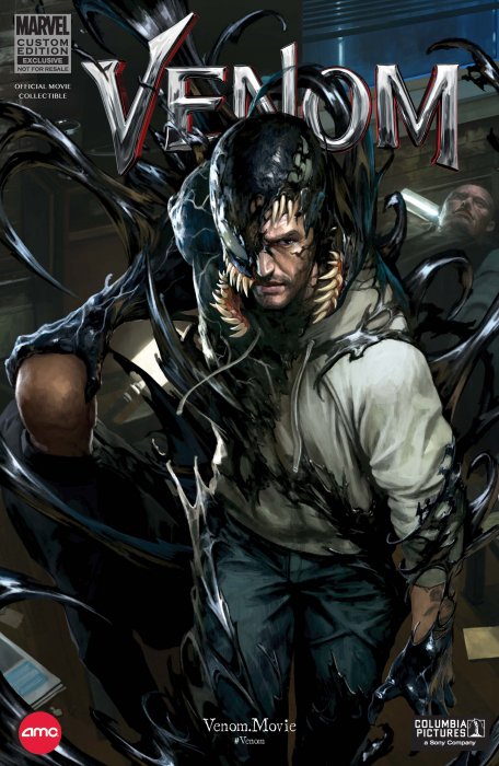 Custom Sony Pictures 2018 Venom English Comic #1