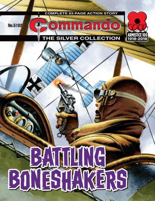 Commando #5179-5182 Complete