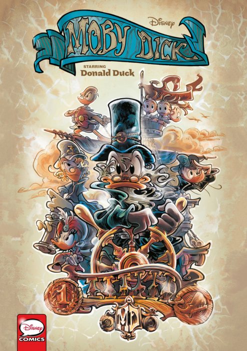 Disney Moby Dick - starring Donald Duck #1 - GN