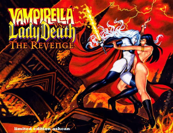 Vampirella vs. Lady Death - The Revenge - Ashcan