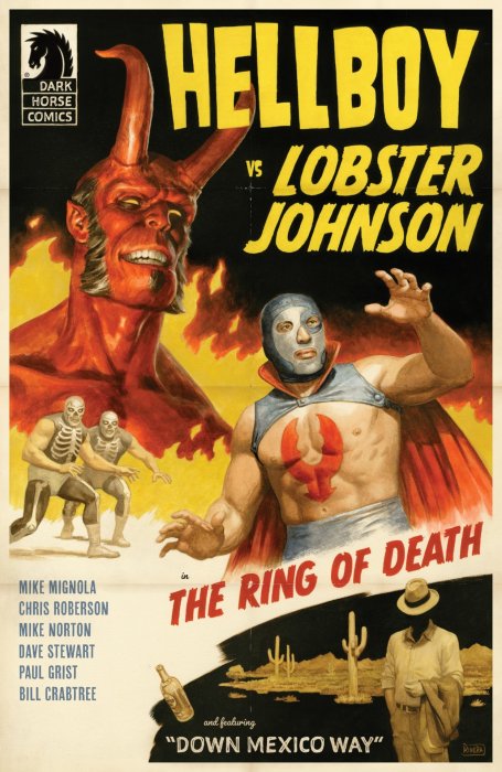 Hellboy vs. Lobster Johnson - The Ring of Death #1