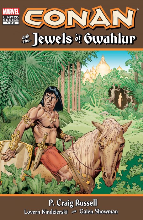 Conan and the Jewels of Gwahlur #1-3 Complete