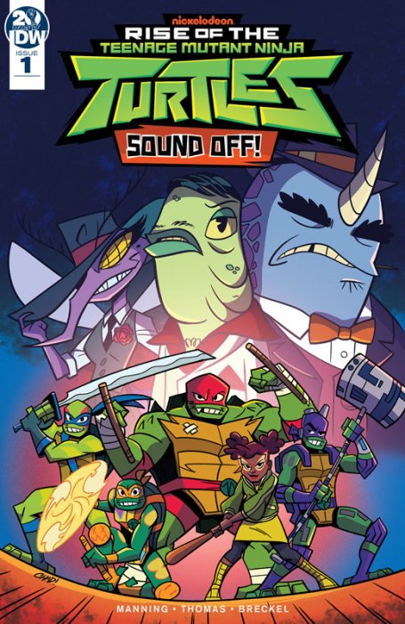 Rise of the Teenage Mutant Ninja Turtles - Sound Off! #1