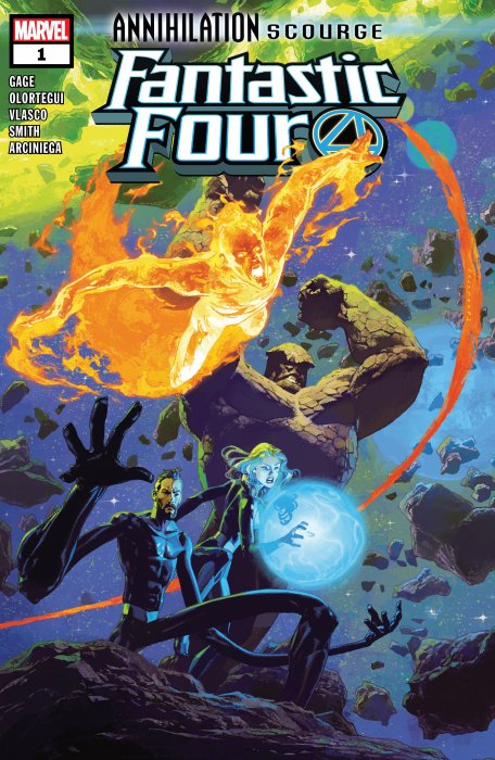 Annihilation - Scourge - Fantastic Four #1
