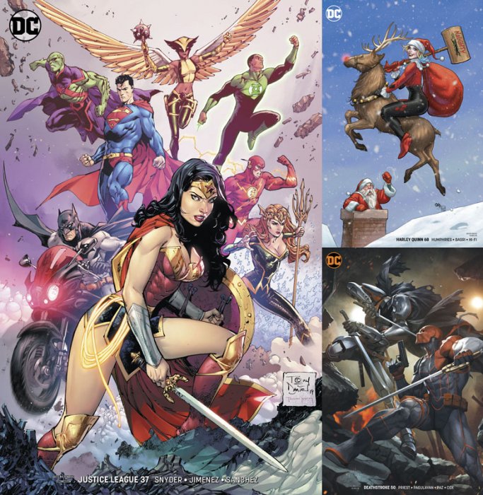 DC Variant Cover pack for 2019-12-04