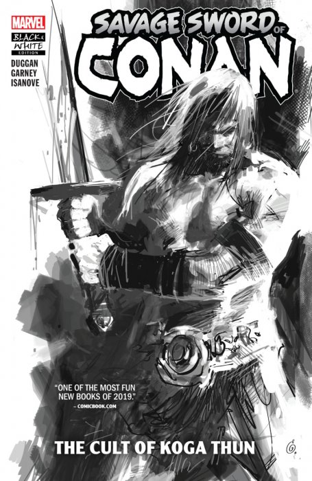 Savage Sword of Conan - The Cult of Koga Thun (Black and White Edition) #1