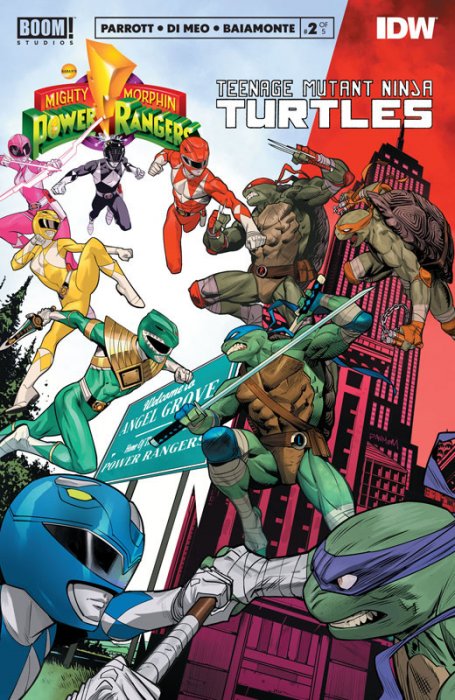 Mighty Morphin Power Rangers - Teenage Mutant Ninja Turtles #2