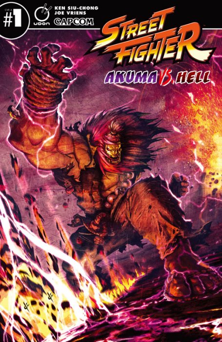 Street Fighter - Akuma VS Hell #1