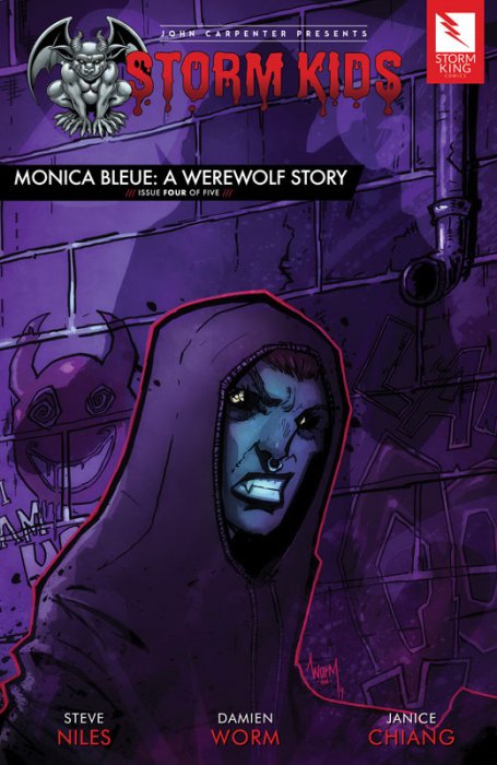 John Carpenter presents Storm Kids - MONICA BLEUE - A WEREWOLF STORY #4