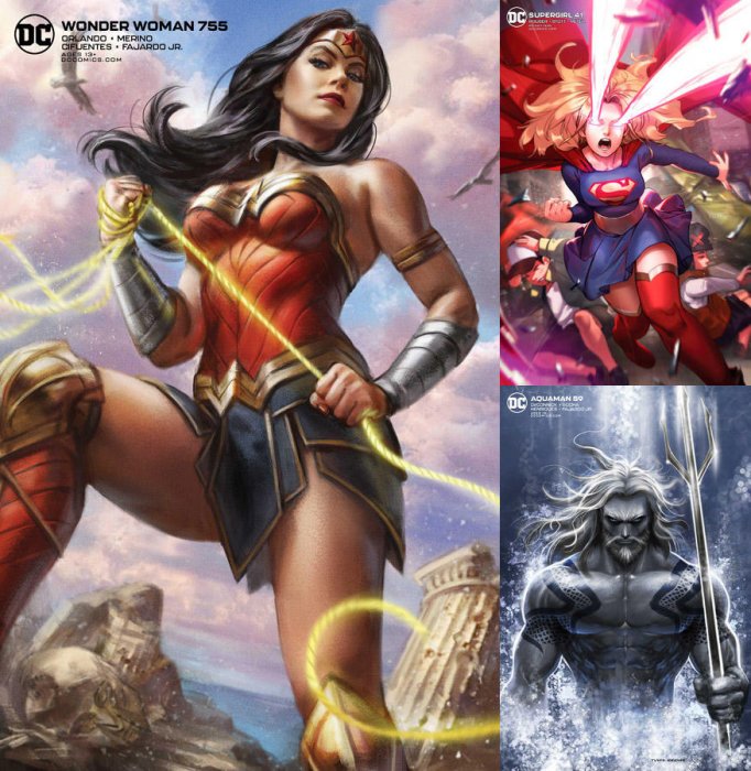 DC Variant Cover pack for 2020-05-26