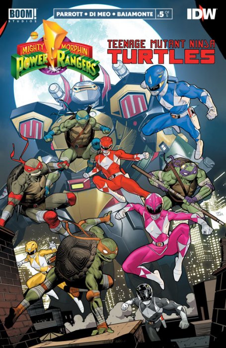 Mighty Morphin Power Rangers - Teenage Mutant Ninja Turtles #5