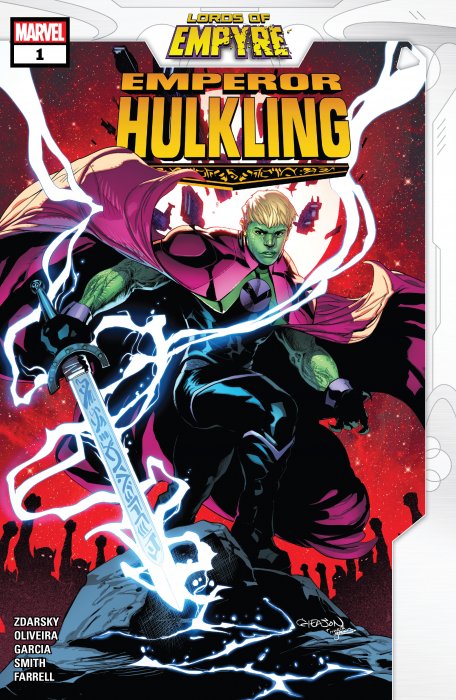 Lords of Empyre - Emperor Hulkling #1